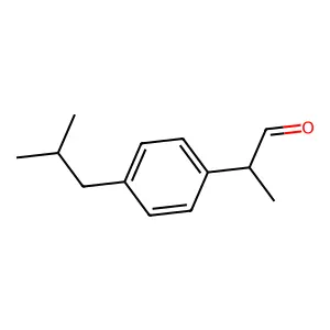 Ibuprofenal structure