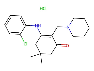 MK 1-203 hydrochloride structure