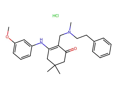MK 1-907 hydrochloride structure