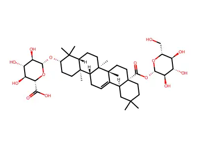 Chikusetsusaponin iva structure
