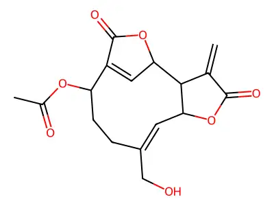 Melampodin B structure
