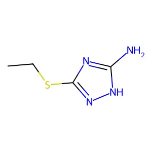 3-(ethylthio)-1H-1,2,4-triazol-5-amine structure