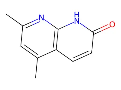 5,7-dimethyl-1,8-naphthyridin-2(1H)-one structure