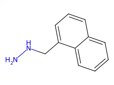 1-Methyl-1-naphthalen-1-ylhydrazine structure