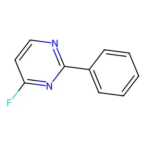 4-Fluoro-2-phenylpyrimidine structure
