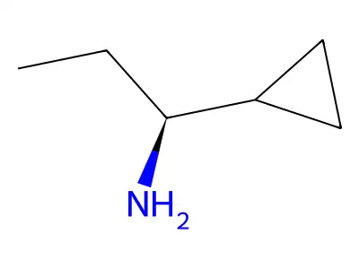1-Cyclopropylpropan-1-amine structure