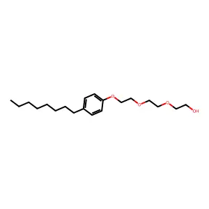 2-[2-[2-(4-Octylphenoxy)ethoxy]ethoxy]ethanol structure