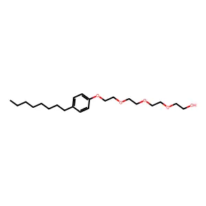 2-[2-[2-[2-(4-Octylphenoxy)ethoxy]ethoxy]ethoxy]ethanol structure