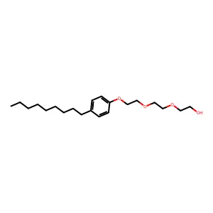 Triethylene Glycol Mono(p-nonylphenyl) Ether structure
