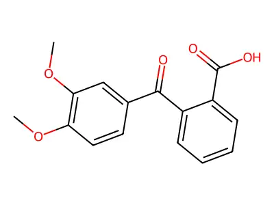 2-(3,4-dimethoxybenzoyl)benzoic Acid structure