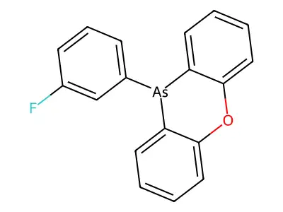 10-(4-Methoxyphenyl)-10h-phenoxarsinine structure