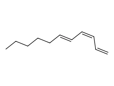 1,3,5-Undecatriene, (3E,5Z)- structure