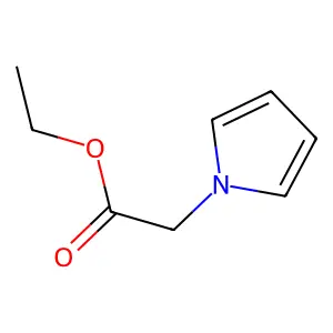 Ethyl 2-pyrrol-1-ylacetate structure