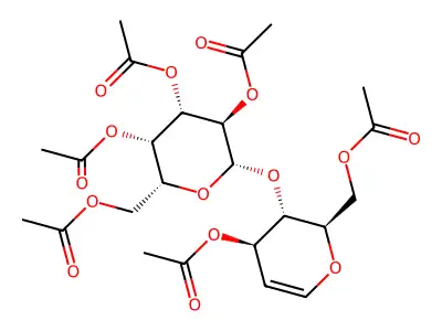 Lactal Hexaacetate structure