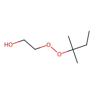 2-tert-Pentylperoxyethanol structure