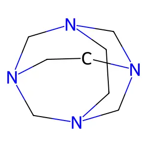 1,3,6,8-Tetraazatricyclo[4.4.1.13,8]dodecane structure
