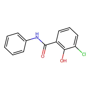 3-Chlorosalicylanilide structure