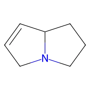 2,3,5,7A-Tetrahydro-1H-pyrrolizine structure