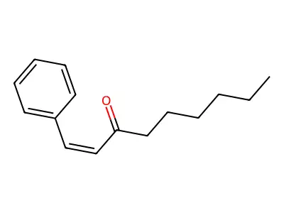 (1Z)-1-Phenylnon-1-EN-3-one structure