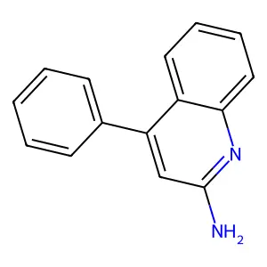 4-苯基喹啉-2-胺 structure