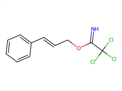 Cinnamyl trichloroacetimidate structure