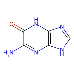 5-amino-1H-imidazo[4,5-b]pyrazin-6-ol structure