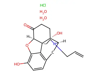 Naloxone Hydrochloride structure