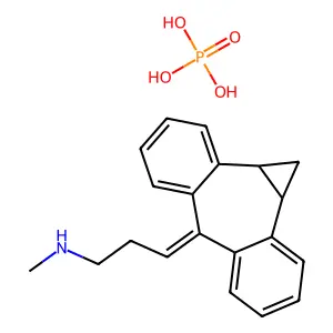 奥曲替林磷酸盐 structure