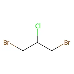Propane, 2-chloro-1,3-dibromo- structure