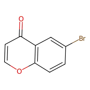 6-bromo-4H-chromen-4-one structure