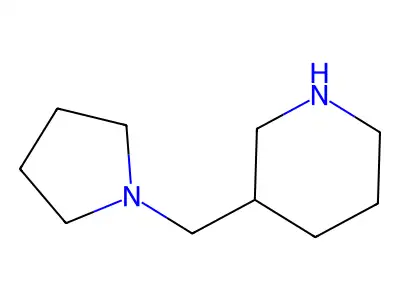 3-(Pyrrolidin-1-ylmethyl)piperidine structure