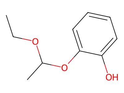 2-(1-Ethoxyethoxy)phenol structure