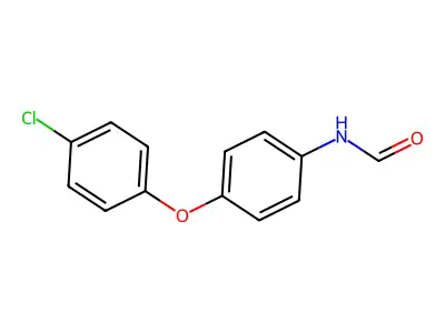 N-(4-(4-Chlorophenoxy)phenyl)formamide structure