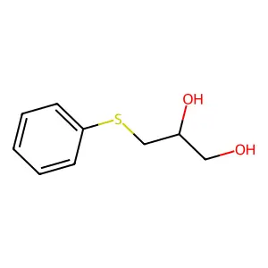 3-(Phenylthio)-1,2-propanediol structure