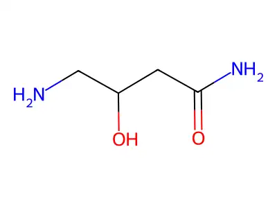 4-Amino-3-hydroxybutanamide structure