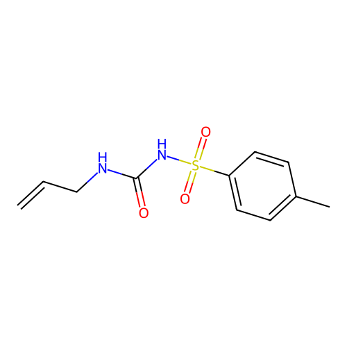 1-({[(Allylamino)carbonyl]amino}sulfonyl)-4-methylbenzene structure
