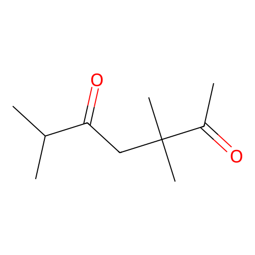 3,3,6-Trimethyl-2,5-heptanedione structure