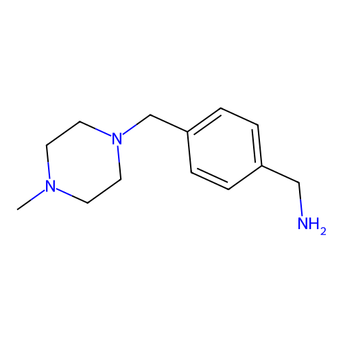 4-((4-Methyl-1-piperazinyl)methyl)benzenemethanamine structure