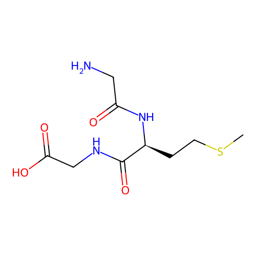 H-Gly-met-gly-OH structure