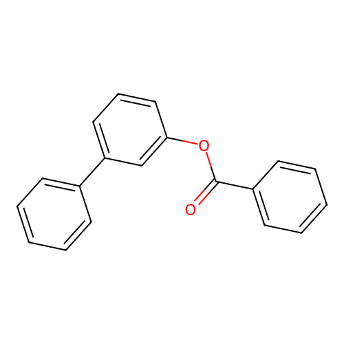 [1,1'-Biphenyl]-3-yl benzoate structure