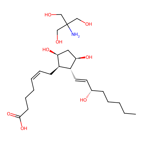 Dinoprost Tromethamine structure