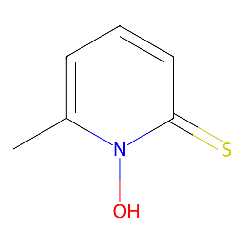 2(1H)-Pyridinethione, 1-hydroxy-6-methyl- structure