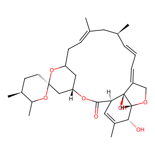 Milbemycin A3 structure