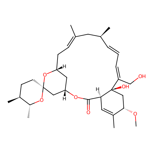 Milbemycin beta1 structure