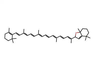 Mutatochrome structure