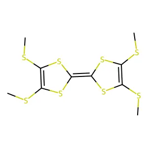 Tetrakis(methylthio)tetrathiafulvalene structure