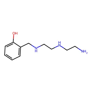 Phenol, (((2-((2-aminoethyl)amino)ethyl)amino)methyl)- structure