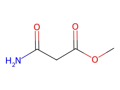 Methyl 2-carbamoylacetate structure