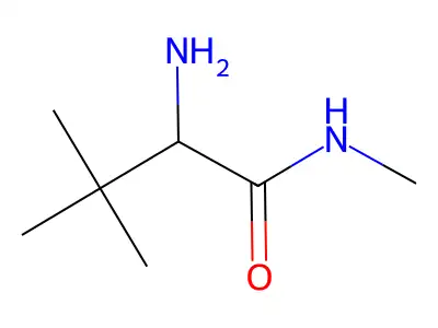 2-Amino-N,3,3-Trimethylbutanamide structure