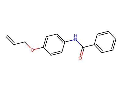 N-(4-prop-2-enoxyphenyl)benzamide structure